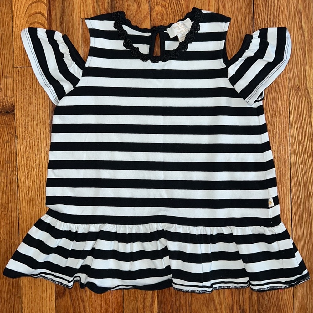 Like NEW Kate Spade girls cold shoulder top! - Picture 2 of 5